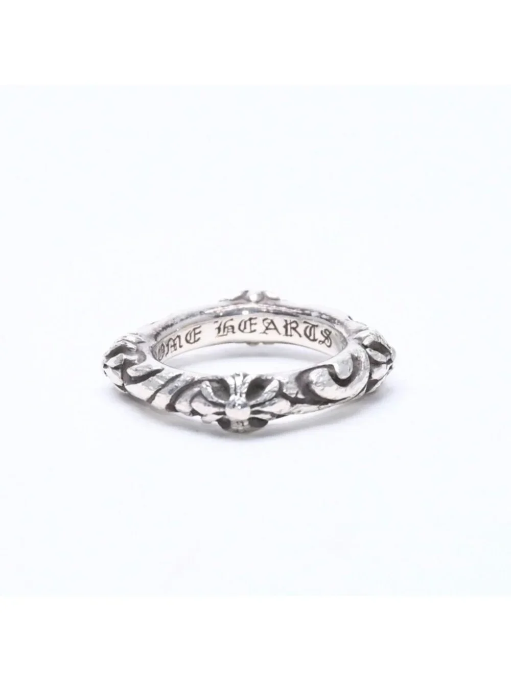 Chrome Hearts Sbt Band Ring 925 Sterling Silver